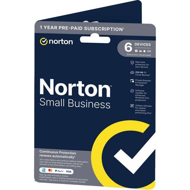 NORTON Small Business - 1 year for 6 devices