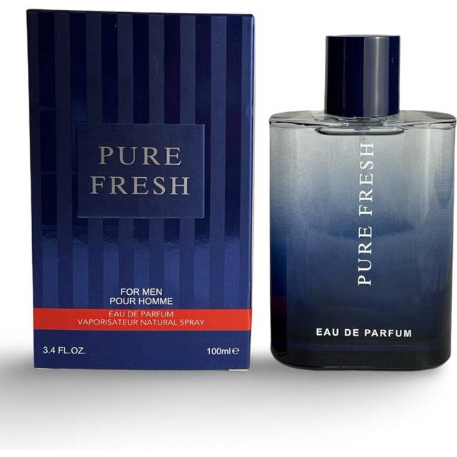 PURE FRESH Eau de Parfum for Men  3.4 Fl Oz  Warm  Woody  Floral Scent