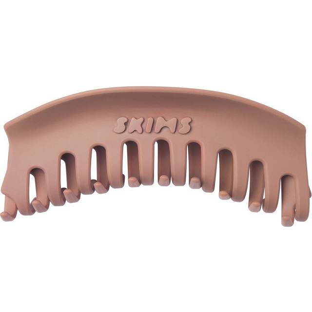SKIMS Curved Jumbo Claw Clip | Medium Neutral | Getting Ready Accessories - Sienna - One Size