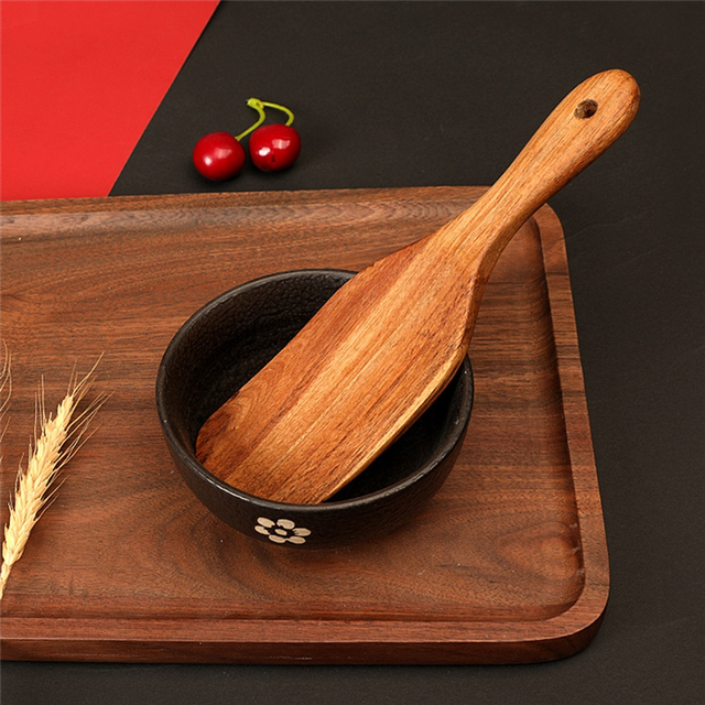 Handmade Premium Wooden Spurtle Set Spurtles Kitchen Tools Wooden, Heat Resistant Non Stick Scottish
