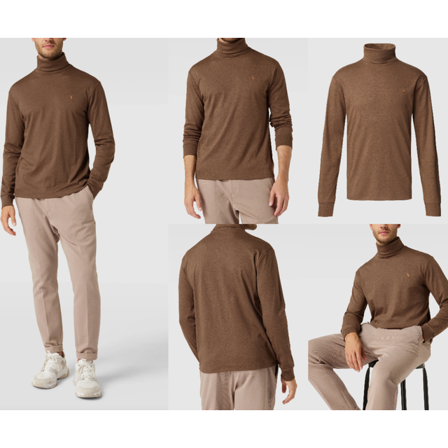 Polo ralph lauren turtleneck sweater rollkragen-shirt pullover jumper s