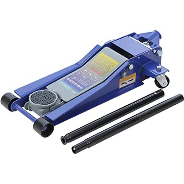 KATSU Hydraulic Low Profile Floor Jack 3 Ton 6000lbs Max Lift Height 505mm Twin Piston Pump Trolley Jack Garage Lifting Tool for Car Van Truck Traile