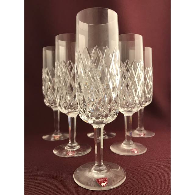 Orrefors - Elisabeth Festival - 6 st Champagneglas Design Ingeborg Lundin