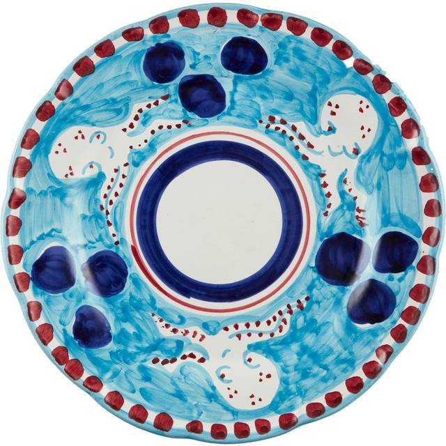 Amalfi Plate 26 cm, Turquoise