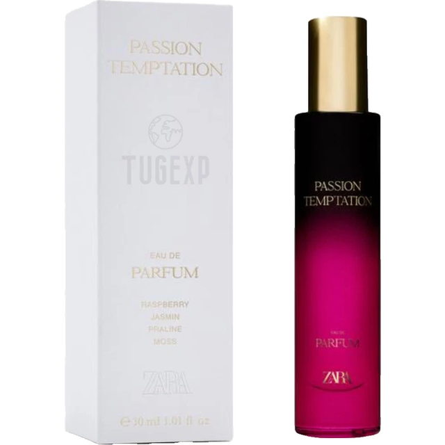ZARA Passion Temptation Eau De Parfum 30ml 1.01 oz New Limited