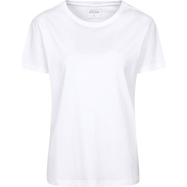 Mountain Warehouse Womens Basic Relaxed Fit T-Shirt - White - 22