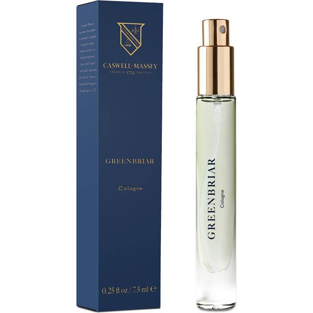 Caswell-Massey Greenbriar Cologne Discovery  A Classic and Zesty Scent with Citrus  Sage & Rugged Velvety Notes  Sample Size Vial  Cologne for Men  0.