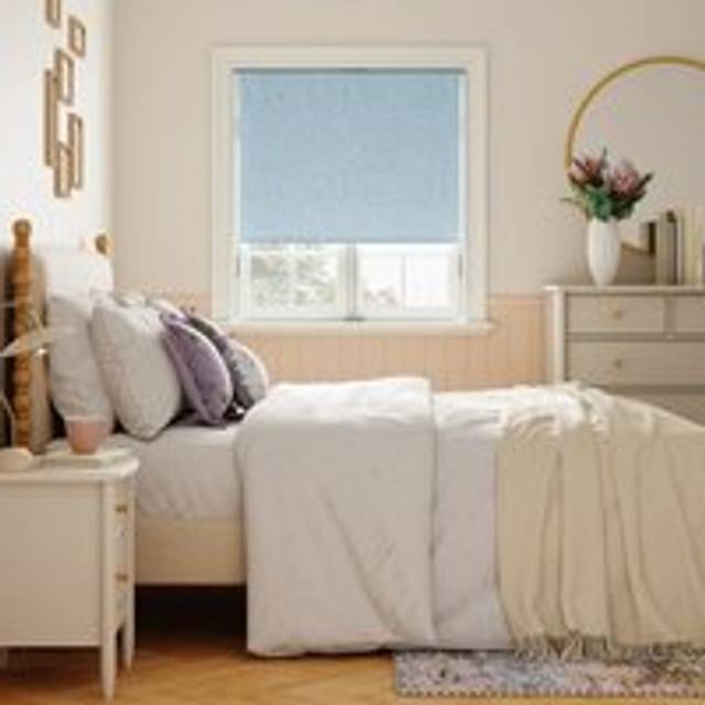 Luna Blackout Roller Blind - Belle Blue