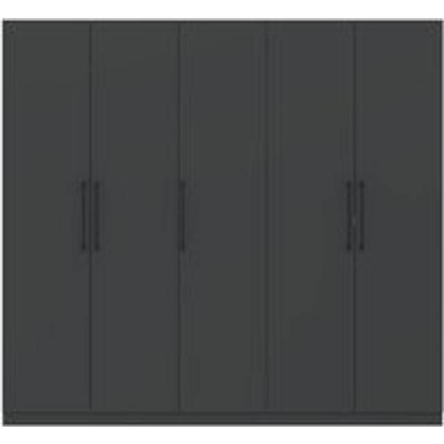 Foster 5 Door Wardrobe - Anthracite