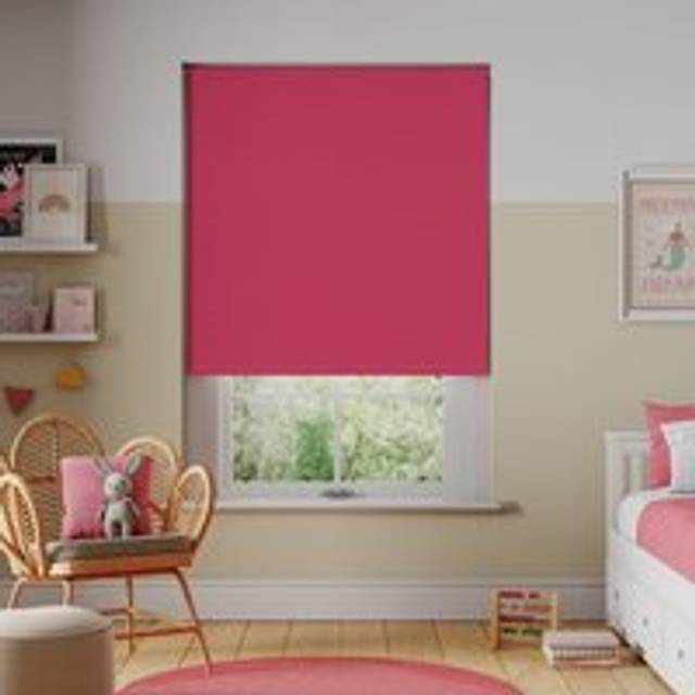 Solar Blackout Roller Blind - Magenta