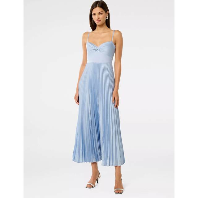 Forever New Chloe Pleated Midi Dress