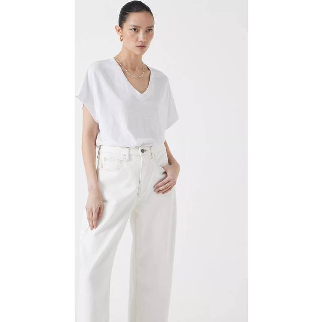 HUSH Rosalia Linen Blend T-Shirt