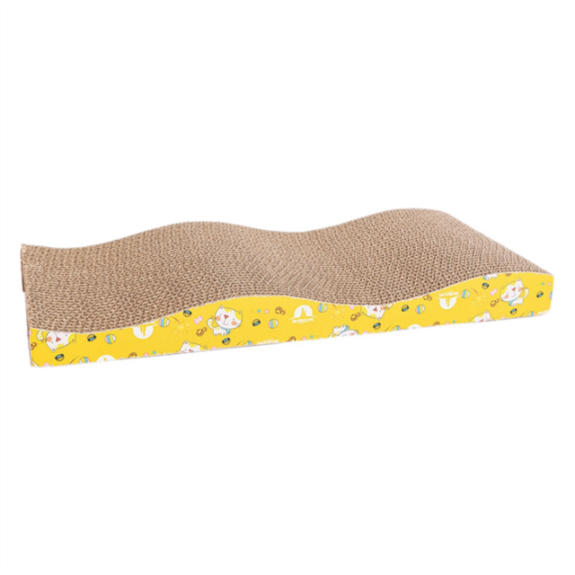 Cat Scratcher Claw Grinding Tool Corrugated Board Scratching Toy Sofa Cushion Bed Nail Pad Wave