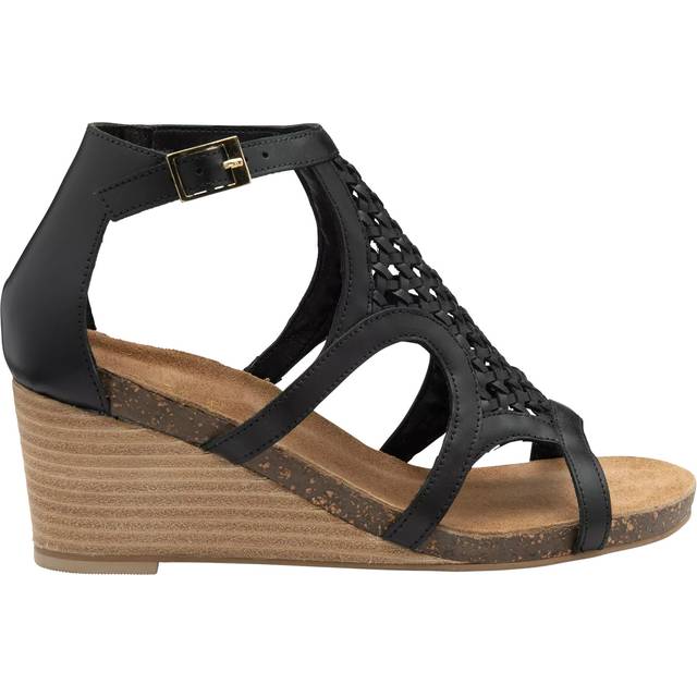 Ravel Childers Leather Wedge Heel Strappy Sandals