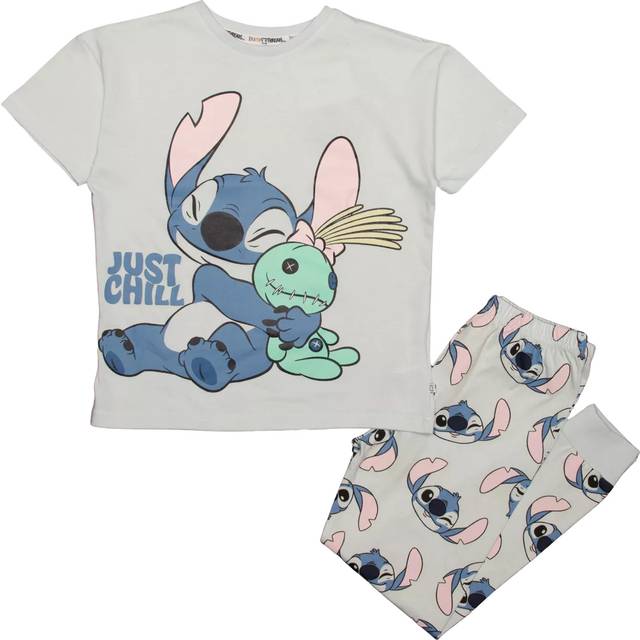 Brand Threads Kids' Stitch Cotton Pyjama Set, Multi