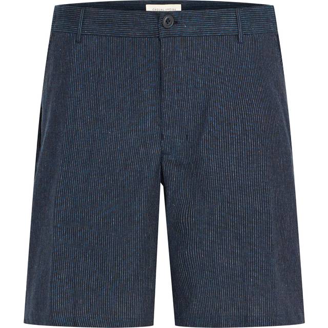 Casual Friday Elian Linen Blend Shorts, Dark Navy