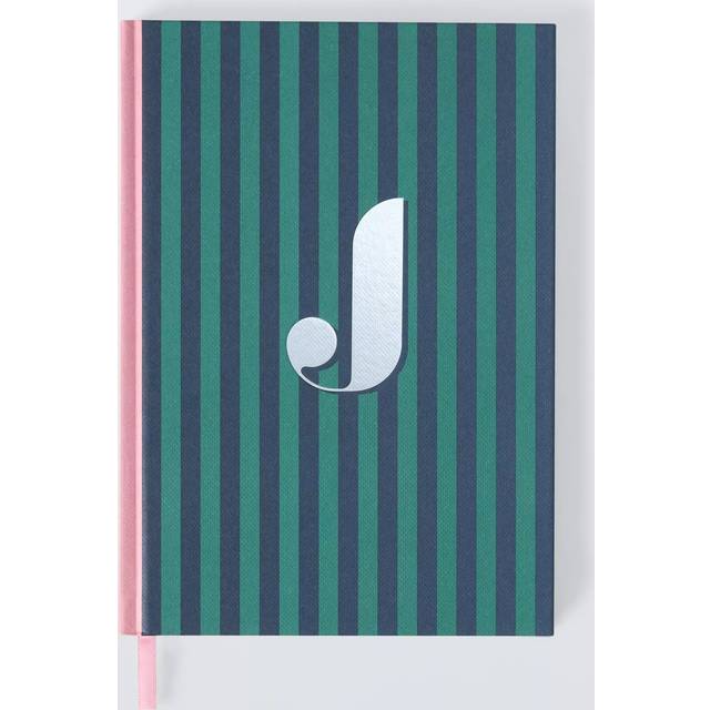 John Lewis Stripe Alphabet Notebook