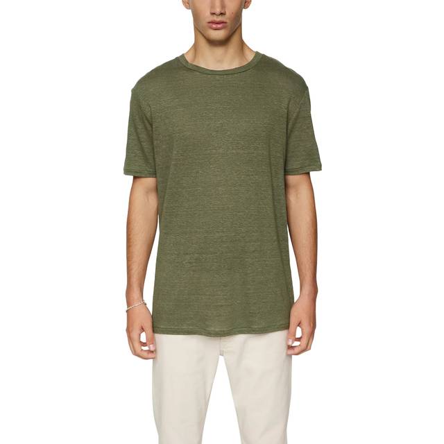 J.Lindeberg - Coma Linen Tee - Green - Man - L