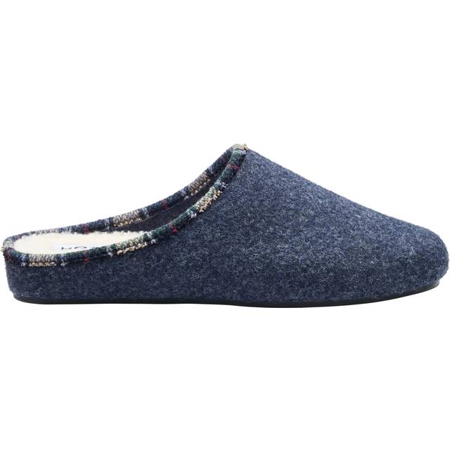'Snooze' Slippers - Navy - 8