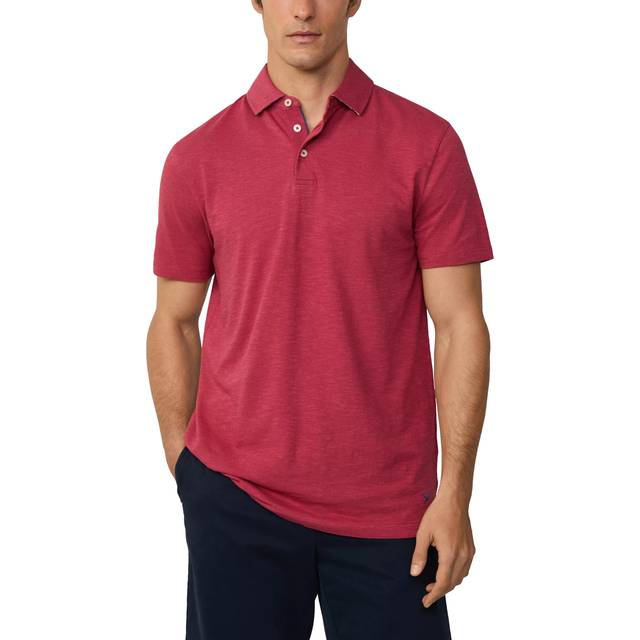 Hackett London Cotton Regular Fit Short Sleeve Polo Shirt, Sage Green