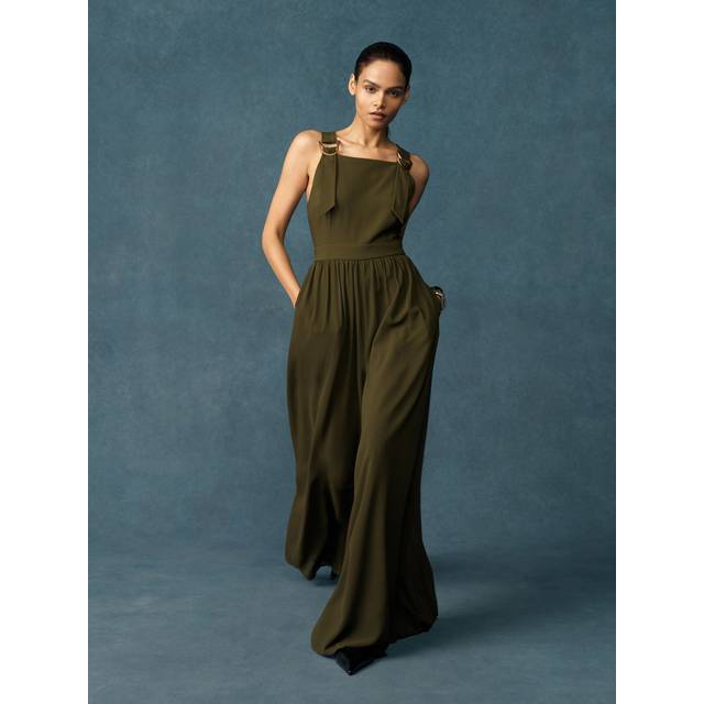 French Connection Azra Eden Wide Leg Jumpsuit