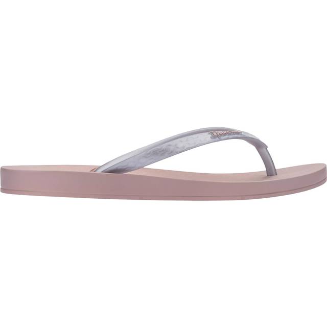 Ipanema Anatomic Flip Flops, Beige/Silver