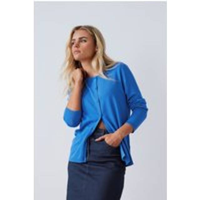 M&Co Petite Blue Button Up Cardigan 16-18 M&Co Petites