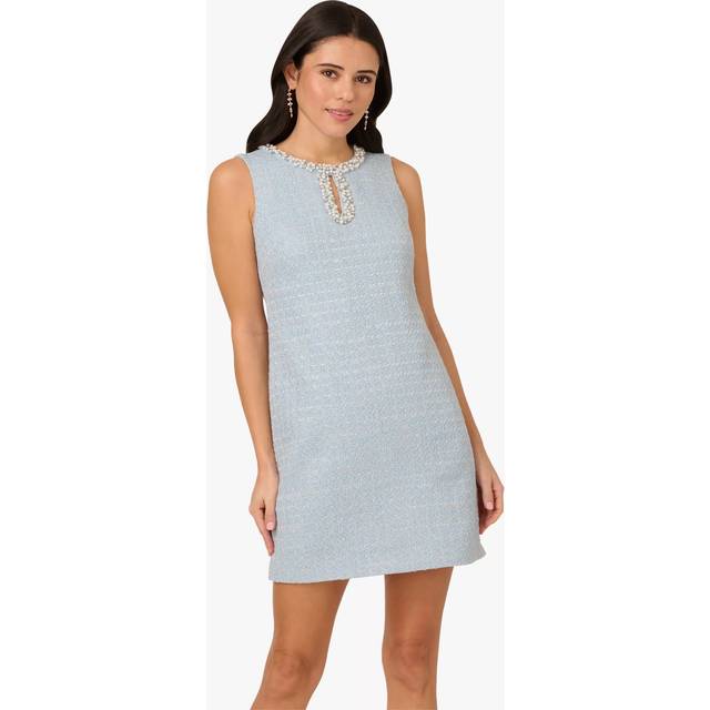 Adrianna Papell Sleeveless Mini Dress, Light Blue