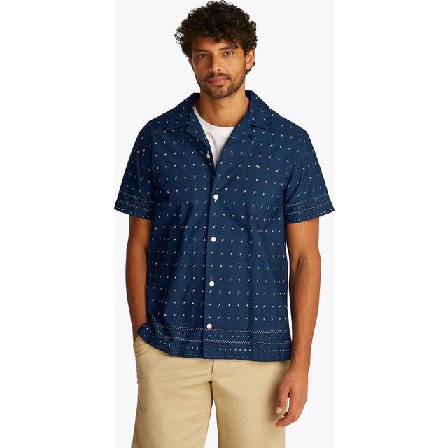 TH Flex Print Poplin Shirt