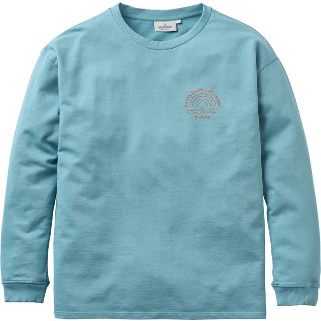 Passenger Rainbow Sunrise Organic Cotton Blend Jumper, Multi