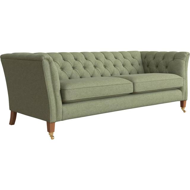 Laura Ashley Chatsworth Grand 4 Seater Sofa, Teak Leg