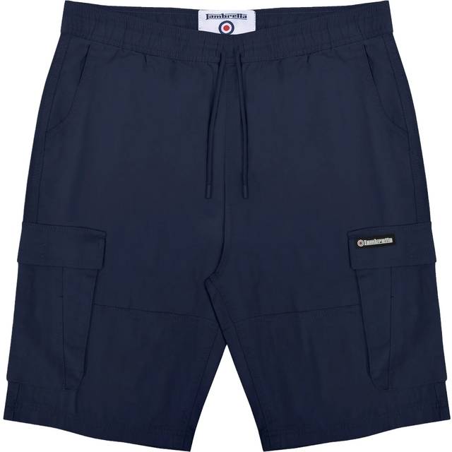 (36R, Navy) Lambretta Mens Utility SS25 Cargo Shorts