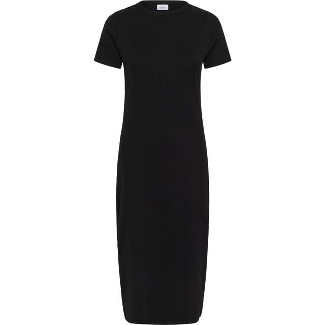 Elegant Black Knit Dress