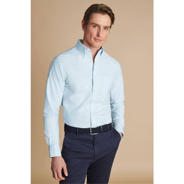 Charles Tyrwhitt Slim Fit Non-Iron Shirt, Sky Blue