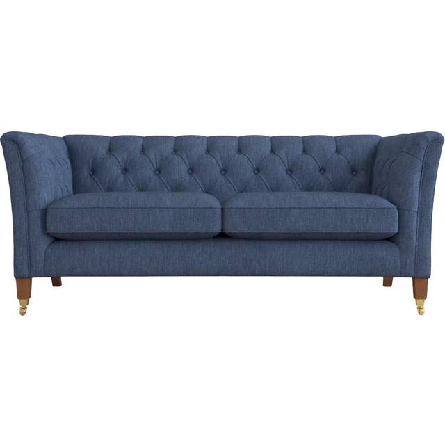 Laura Ashley Chatsworth Medium 2 Seater Sofa, Teak Leg