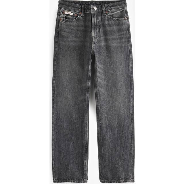 Calvin Klein Signature 90's Straight Jeans, Black Fog