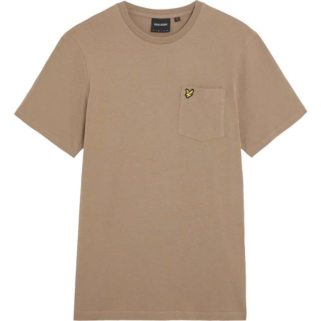 LYLE & SCOTT Pocket T-Shirt |Brun |XS