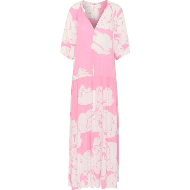 Soaked In Luxury Zaya Floral Maxi Dress, Pink/Multi