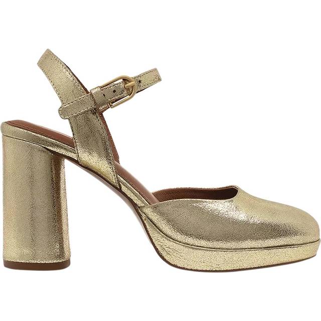 Radley Ivydale Crescent Suede Platform Heeled Sandals