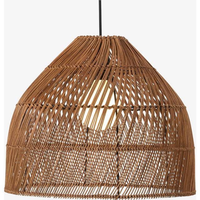 MADE Java Rattan Lamp Shade, 42cm, Dark Brown