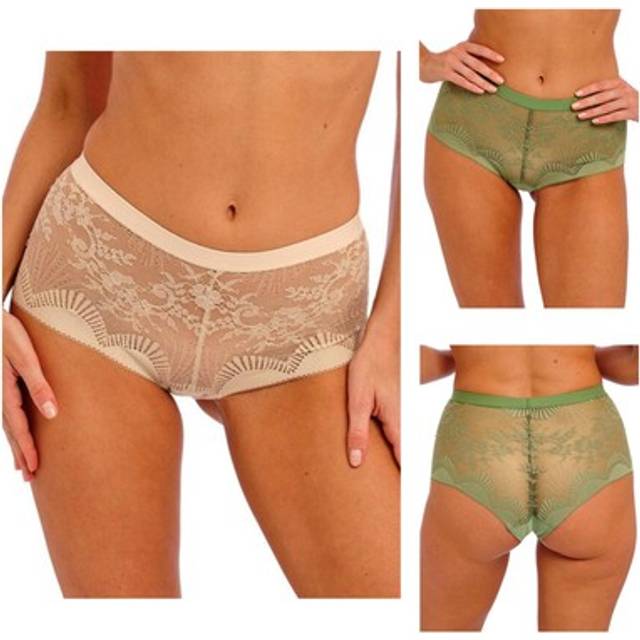 Shorty en dentelle - Bleu