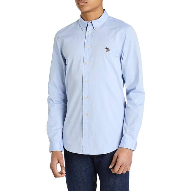 PS Paul Smith Zebra Tailored Fit Shirt - M - Blue