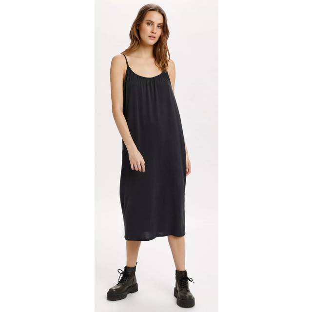 Black Strap Dress Abbiesz Style