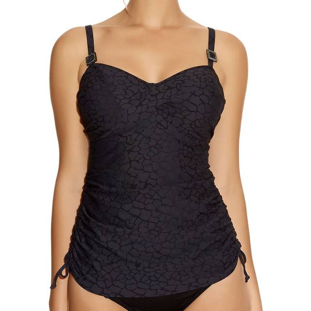 Fantasie swimwear montreal twist front tankini top black 5433
