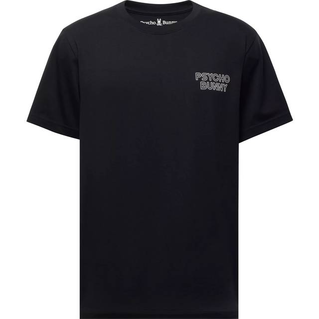 Psycho Bunny for man. B6U509F200 Graphic T-shirt Sydney black (XL), Casual, Cotton, Short sleeve