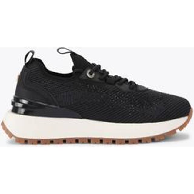 KG Kurt Geiger Louisa Knit Gem Trainers, Black
