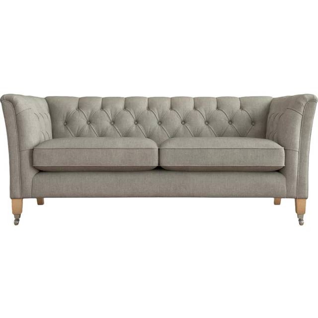 Laura Ashley Chatsworth Medium 2 Seater Sofa, Oak Leg