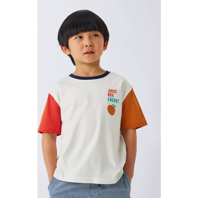 John Lewis Kids' Juice Box Graphic T-Shirt, Multi