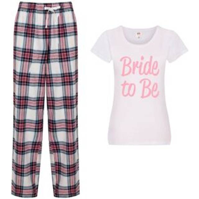 Bride To Be Pyjama Set - Pink - XL