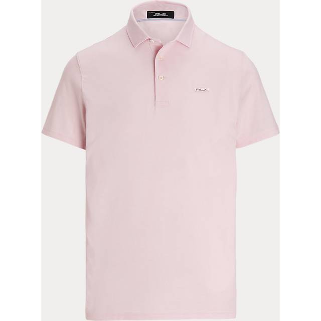 Polo Golf by Ralph Lauren Cotton Blend Regular Fit Short Sleeve Polo Shirt, Garden Pink